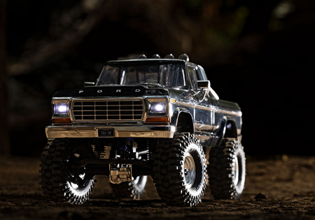 Traxxas TRX-4M Ford F-150 High Trail Edition 1:18 Crawler 4X4 Niebieski Samochód Zdalnie Sterowany Model RC | 97044-1-BLUE