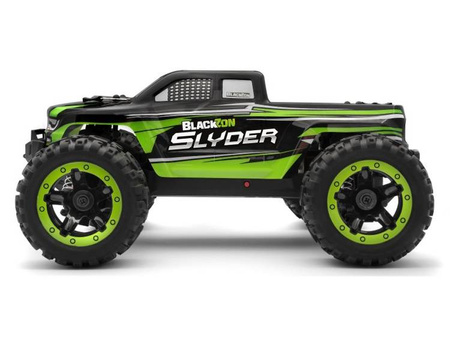 BlackZon Slyder MT 1/16 4WD RTR + LED (zielony) | 540100