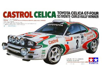 Toyota Celica GT-FOUR Castrol 93' Monte-Carlo | Tamiya 24125