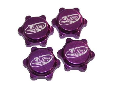 Nakrętki do kół BSC fioletowe (4szt.) | UR0233C ULTIMATE