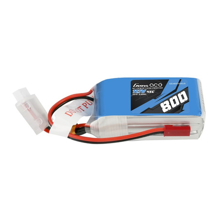 Pakiet LiPo 800mAh 11,1V 3S 45C 3S1P - GENS ACE