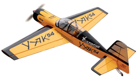 Yak 54 (czarno-żółty/1610mm) ARF - SEA053B Seagull