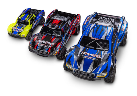 Traxxas Mini Slash 4X4 BL-2S Short Course 1:16 Żółty Samochód Zdalnie Sterowany Model RC | 108164-1-YLW