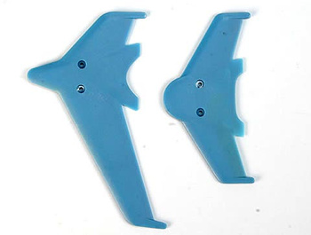 Komplet stateczników niebieskich - King - E-SKY EK1-0442L / 000713