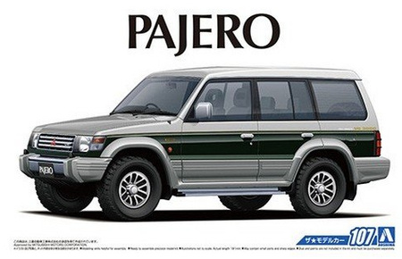Mitsubishi V43W Pajero Super Exceed '91 1:24 | 05710 AOSHIMA