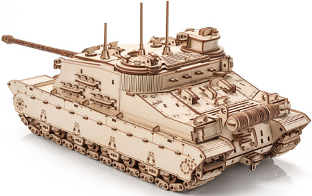 Little Story Drewniane Puzzle Model 3D Czołg Tortoise World of Tanks 37x15x15cm | WOT08