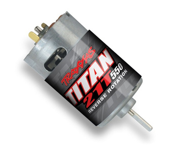Silnik szczotkowy 550 - TITAN 21T (reverse) | 3975R TRAXXAS