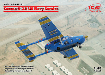 Cessna O-2A US Navy Service 1:48 | 48291 ICM