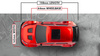 BlackZon Myte Drifter 1:43 4WD 2,4GHz Czerwony Mini Samochód Zdalnie Sterowany Model RC | 548100