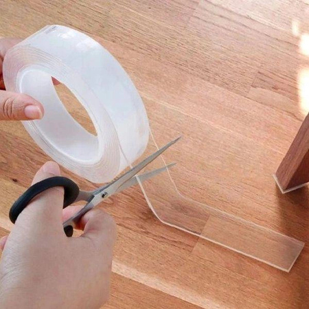 Taśma Żelowa Nano Dwustronna Przezroczysta (1x30x1000mm)