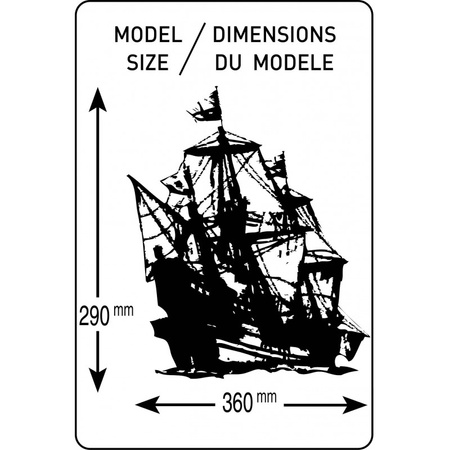 GOLDEN HIND 1:200 | Heller 80829