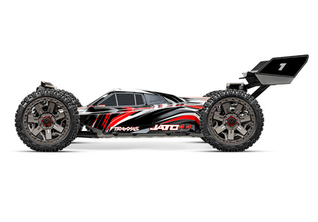 Traxxas Jato 4x4 BL-2S 1/8 Samochód Zdalnie Sterowany Czerwony | 90154-4-RED