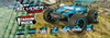 BlackZon Slyder Turbo Brushless ST Stadium Truck 1/16 4WD Bezszczotkowy Niebieski Samochód Zdalnie Sterowany Model RC | 540203