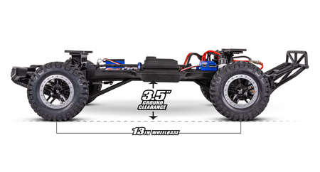 Traxxas Ford F-150 Raptor 2WD BL-2S 1/10 Samochód RC Model Zdalnie Sterowany | 58394-4-FOX