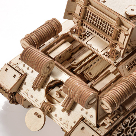 Little Story Drewniane Puzzle Model 3D Czołg T-34-85 World of Tanks 37x14,2x12cm | WOT02