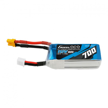 Pakiet LiPo 700mAh 11,1V 3S 60C | GENS ACE