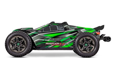 Traxxas Rustler 4X4 VXL Ultimate 1:10 4WD Zielony Samochód Zdalnie Sterowany Model RC | 67097-4-GRN
