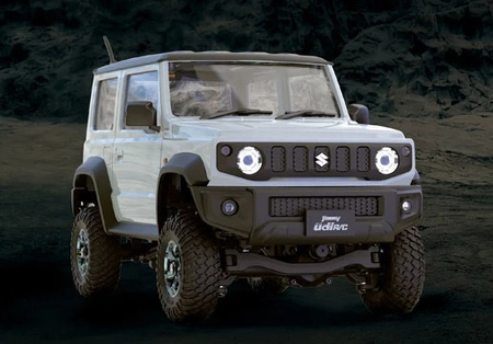Suzuki Jimny Crawler 4x4 1/18 Szary Model RC Samochód Zdalnie Sterowany | UCX2402-GRAY UDI RC