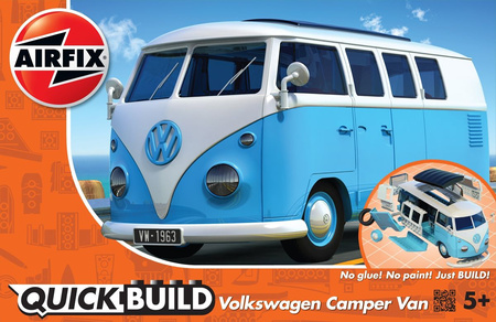 QUICKBUILD Volkswagen Camper Van Samochód z Klocków | J6024 AIRFIX