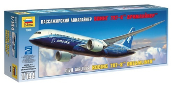 BOEING 787-8 DREAMLINER 1:144 | Zvezda 7008