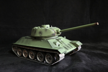 Czołg T34/85 2.4GHz PRO STEEL 1:16 Green - V.7 | 3909-1USP-2,4 HENG LONG