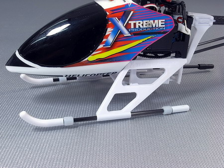 Zaciski podwozia białe - EA-012-W - XTREME