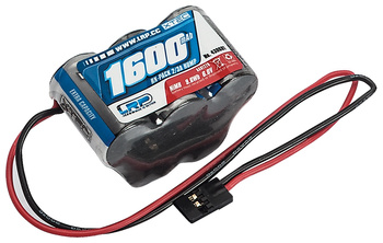 Akumulator NiMH 1600mAh 6V 2/3A XTEC RX JR Kostka | L430601 LRP ELECTRONIC