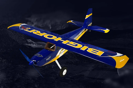 Samolot Zdalnie Sterowany Bighorn Pro Model RC KIT 1250mm Niebieski | OMPP005B OMP HOBBY