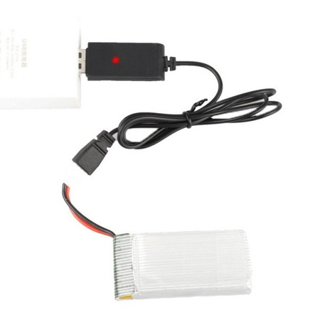 Ładowarka USB LiPo 1S 3,7V (Molex) | 12359