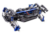Traxxas Rustler 4X4 VXL Ultimate 1:10 4WD Niebieski Samochód Zdalnie Sterowany Model RC | 67097-4-BLUE