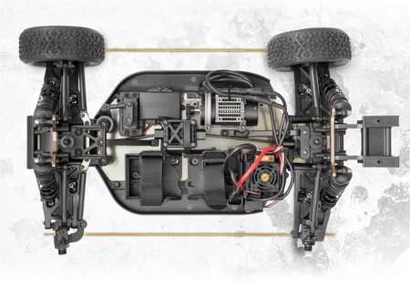 VORZA BUGGY FLUX 4WD 6S 1/8 Czerwony | 160178 HPI