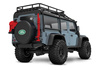 Traxxas TRX-4M Land Rover Defender 1/18 4x4 Crawler RC Jasnoniebieski Samochód Terenowy Zdalnie Sterowany | 97054-1-XBLUE