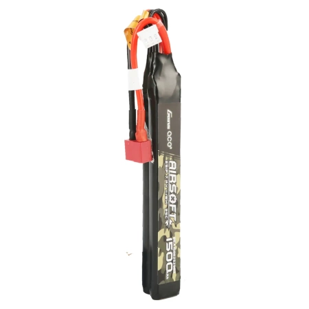 Pakiet LiPo Airsoft Gun 1500mAh 7,4V 2S1P 25C Dean-T | GEA15002S25D2 GENS ACE