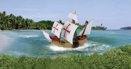 Statek Santa Maria 1:350 | REVELL 05660