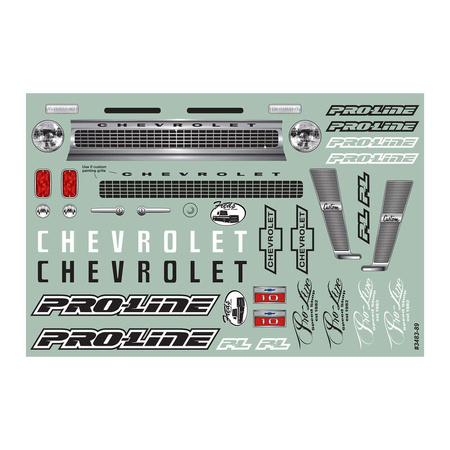 Karoseria 1:10 1966 Chevrolet C-10 (313mm) transparentna | ProLine P348300