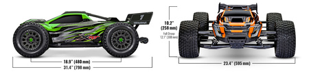 Traxxas XRT 8S 4X4 1:5 Zielony Samochód Zdalnie Sterowany Model RC | 78086-4-GRN