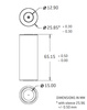 Akumulator LiFePO4 3,3V 2500mAh | ANR26650M1B LITHIUM WERKS