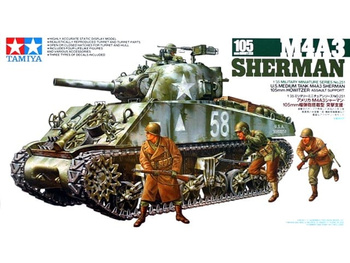 M4A3 Sherman 105mm Howitzer 1:35 | 35251 TAMIYA