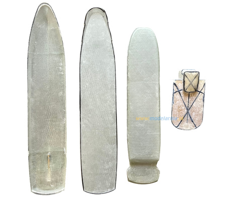 Statek Wycieczkowy Goplana 1/30 Kadłub z Włókna Szklanego 730mm