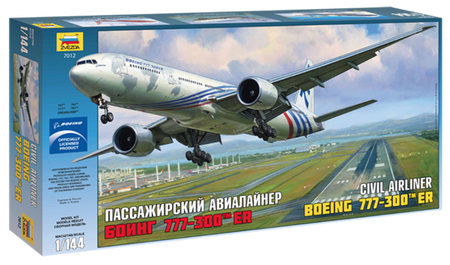 Boeing 777-300ER 1:144 | Zvezda 7012