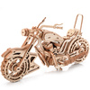 Little Story Drewniane Puzzle Model 3D Motocykl Yankee Chopper Motor 21x7,1x10,4cm | E024