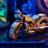 Little Story Drewniane Puzzle Model 3D Motocykl Comanche Motor 20x7x9,4cm | E023