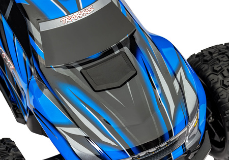 Traxxas Mini Maxx BL-2S 4WD 1:12 Niebieski Samochód Zdalnie Sterowany Model RC | 107154-1-BLUE