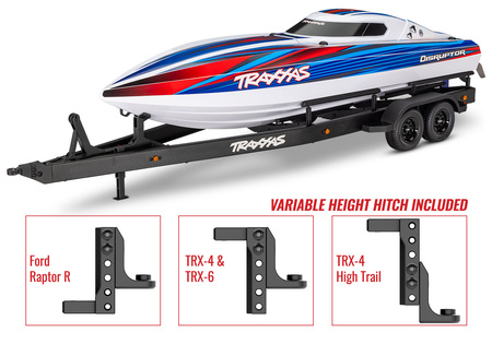 Przyczepa Do Łodzi Traxxas Disruptor Tandem-Axle Boat Trailer 790mm | 10650 TRAXXAS