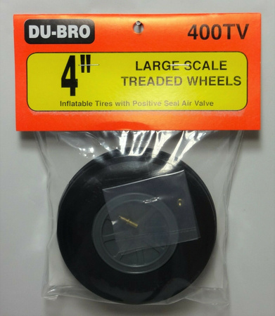 Koło gumowe dmuchane 101mm (4") - DU-BRO