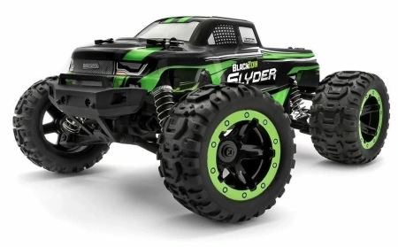 BlackZon Slyder MT Monster Truck 1/16 4WD Zielony Samochód Zdalnie Sterowany Model RC | 540100
