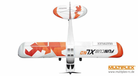 RR FunCub XL ND - wersja czerwona ARF Multiplex - 1700mm - 1-02052