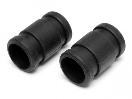 SILICONE EXHAUST COUPLING (BLACK/HI TEMP/2PCS) | HPI 86665