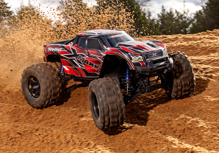 Traxxas X-Maxx 8S 4X4 1:5 Pomarańczowy Samochód Zdalnie Sterowany Model RC | 77096-4-ORNG