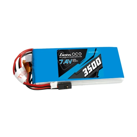 Pakiet LiPo 3500mAh 7,4V 2S 5C (TX / RX) - GENS ACE